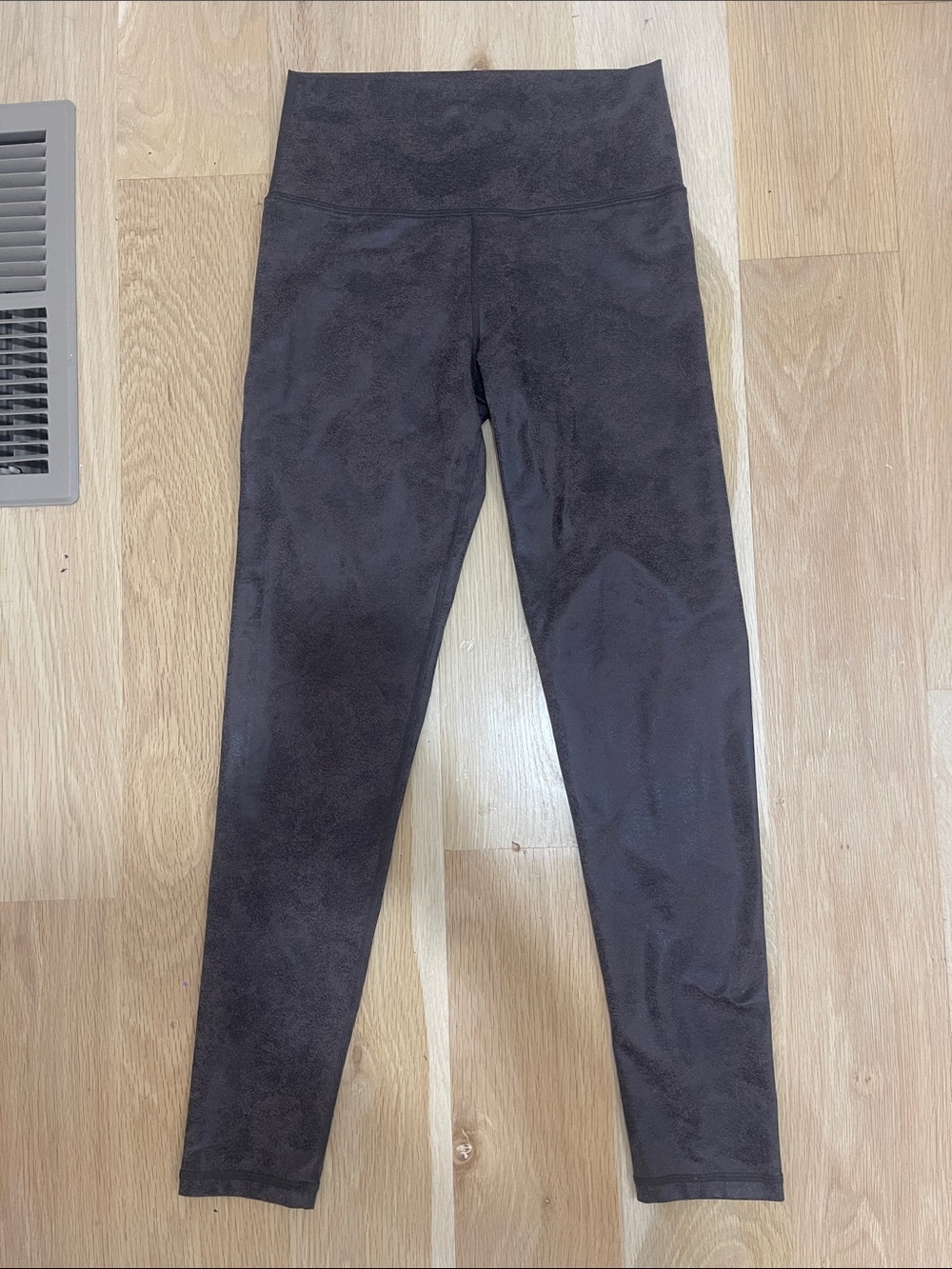 Brown “leather like” aerie leggings